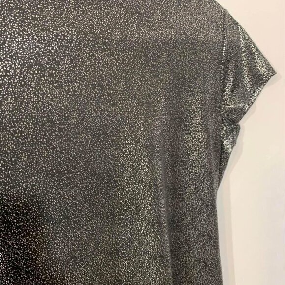 WOMAN’S poly/spandex silver/black dress. Size SM. New condition. Where comfort m - Picture 10 of 10